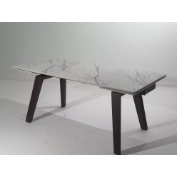 Стол обеденный  BETIS 180 с матовой керамической столешницей