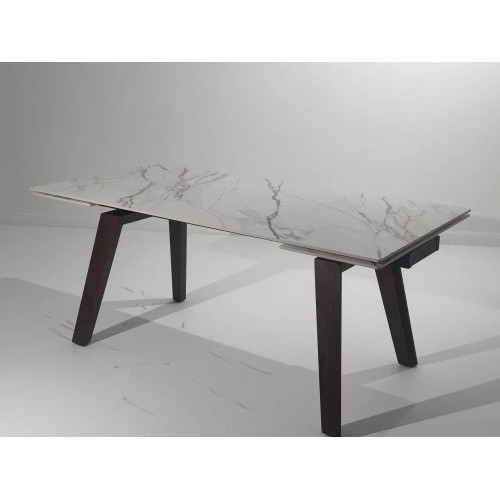 Стол обеденный BETIS 180 с матовой керамической столешницей Стол обеденный BETIS 180 с матовой керамической столешницей