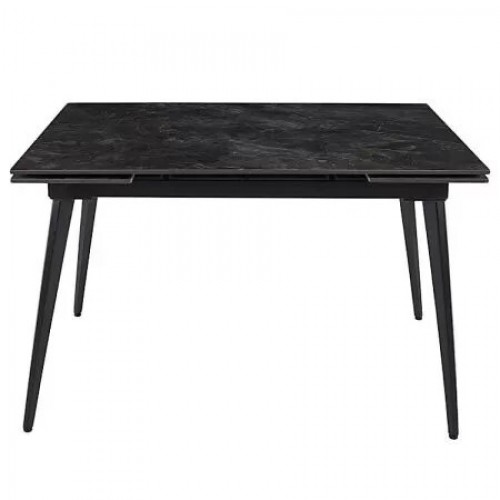 Стол обеденный керамический 120, каркас черный Стол обеденный керамический 120, каркас черный