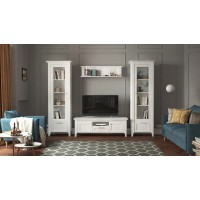 Тумба под ТВ, Клер (1458*510*494) Сосна Андерсен