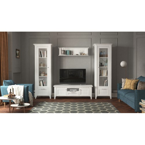 Тумба под ТВ, Клер (1458*510*494) Сосна Андерсен