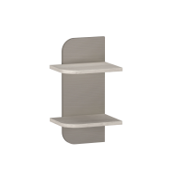 Полка навесная малая, Лацио (276*220*496) Серый камень Полка навесная малая, Лацио (276*220*496) Серый камень