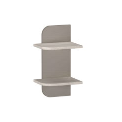 Полка навесная малая, Лацио (276*220*496) Серый камень