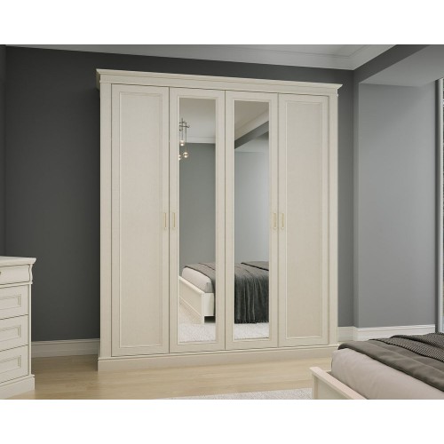 Шкаф 4-х дверный, Сиена (2024*548*2300) Береза бежевая