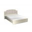 Кровать Люкс 1600, Сиена (1794*2110*1090) Береза бежевая