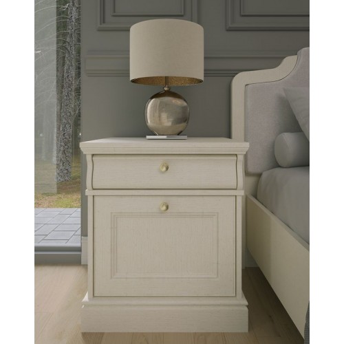 Тумба прикроватная, Сиена (550*405*625) Береза бежевая