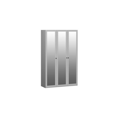 Шкаф 3 дверный с зеркальными дверями, Фрея 