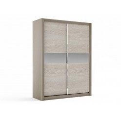 Шкаф-купе 2-х дверный, Лацио (1752*630*2300) Серый камень 