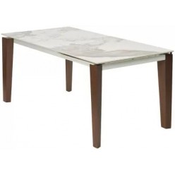 Стол обеденный BETIS 180 с матовой керамической столешницей Стол обеденный BETIS 180 с матовой керамической столешницей