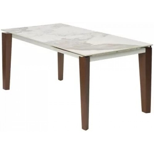 Стол обеденный  BETIS 180 с матовой керамической столешницей