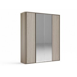 Шкаф 4-х дверный, Лацио (1954*530*2300) Серый камень