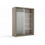 Шкаф-купе 2-х дверный, Лацио (1752*630*2300) Серый камень Шкаф-купе 2-х дверный, Лацио (1752*630*2300) Серый камень
