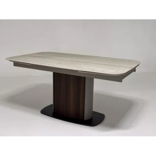 Стол обеденный DAGFINN 160 с матовой керамической столешницей Стол обеденный DAGFINN 160 с матовой керамической столешницей