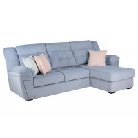 Угловой диван с оттоманкой "Леон-Л"