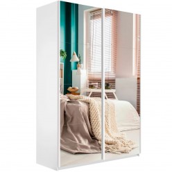 Шкаф -купе Прайм 2-х дверный 1,6 (Зеркало)