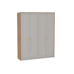 Шкаф 4-дверный с доп. средником, Палермо