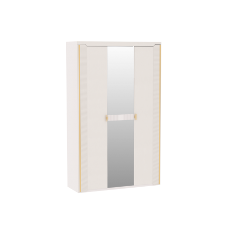 Шкаф 3-дверный, Сиде (1410*523*2304) Белый